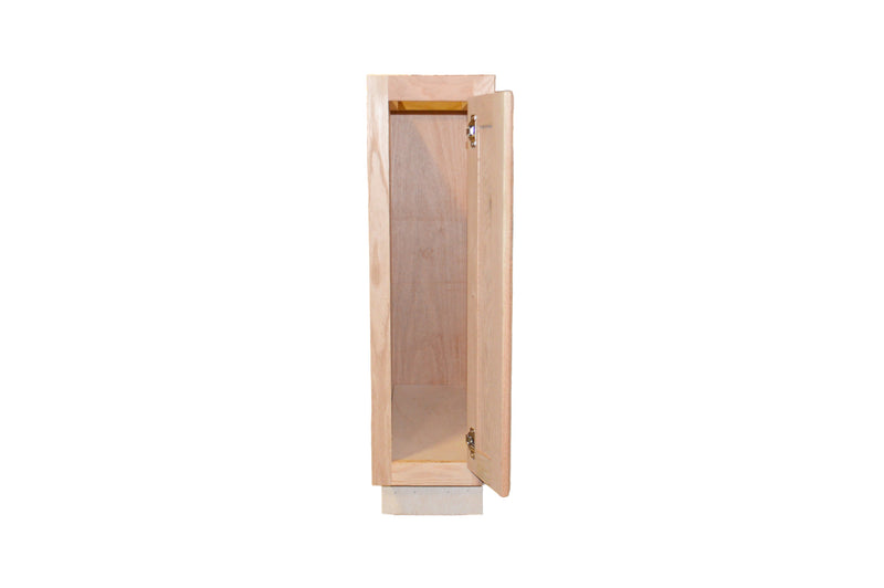 Base Cabinet in Unfinished Oak