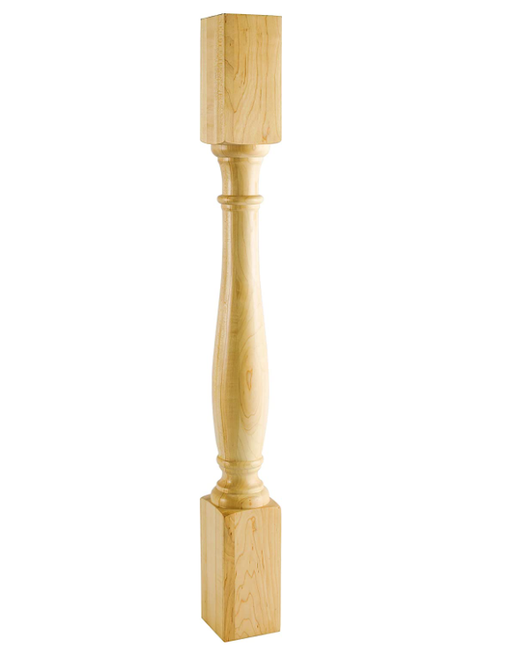 Turned Wood Post P1-5-42-ALD ‎Hardware Resources