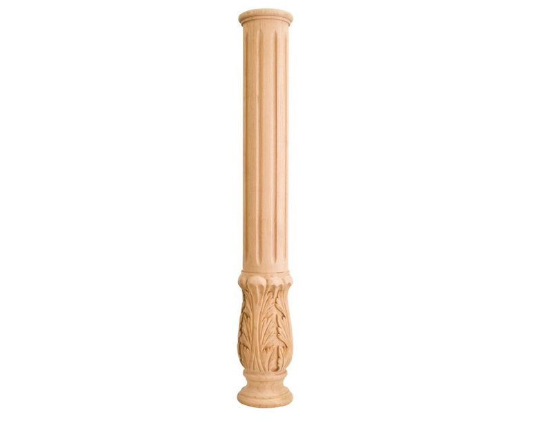 HArdware Resource Fireplace Column (Cherry), 5"D x 5"W x 35"H