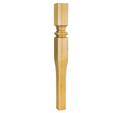 Art Nouveau Post with Feather Design model P66-5-ALD