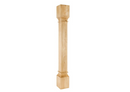 5" Wx5"Dx42"H White Birch Square Post, P35-5-42-WB