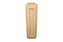 Wall Cabinet in Unfinished Oak