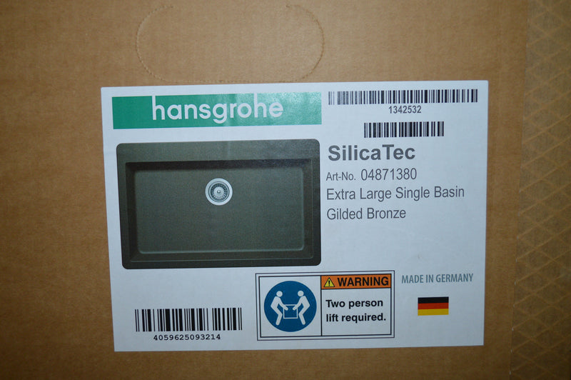 Hansgrohe Bronze Drop-in Sink