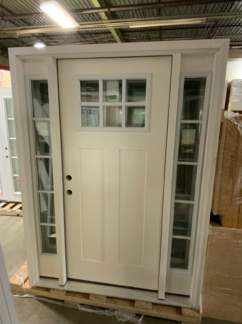 Craftsman Door with Sidelites 60 x 80