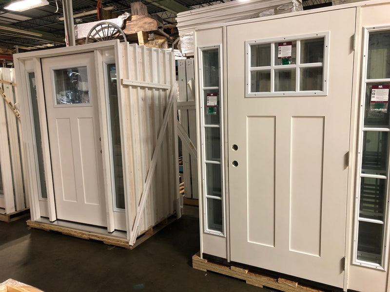 Craftsman Door with Sidelites 60 x 80