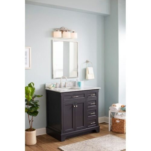 allen + roth Roveland 28-in W x 36-in H Rectangular Wall Mirror, 81996